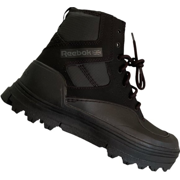 Women’s REEBOK CLUB C CLEATED MID Black Size 7.5 H69134 - Picture 10 of 12